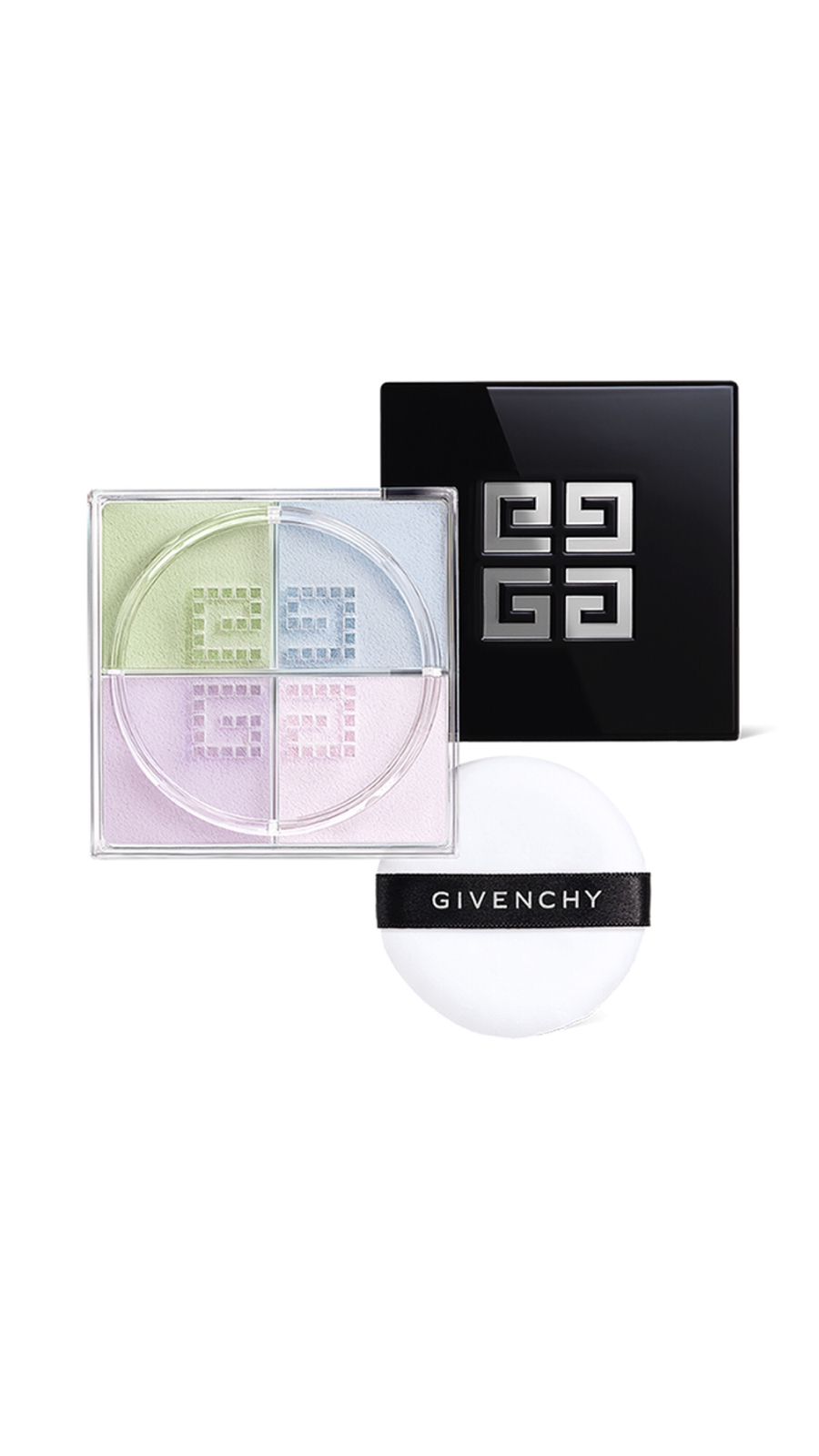 GIVENCHY PRISME LIBRE 4-COLOR LOOSE POWDERN -°01 - MOUSSELINE PAST جيڤنجي لوس باودر للبشرة